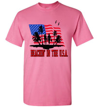 Beachin' In The U.S.A. Mens T Shirt