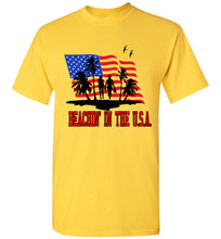 Beachin' In The U.S.A. Mens T Shirt