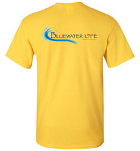 Bluewater-Life Logo Front and Rear Mens Gildan Short-Sleeve T-Shirt