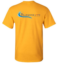 Bluewater-Life Logo Front and Rear Mens Gildan Short-Sleeve T-Shirt
