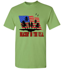 Beachin' In The U.S.A. Mens T Shirt