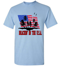 Beachin' In The U.S.A. Mens T Shirt