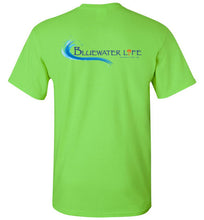 Bluewater-Life Logo Front and Rear Mens Gildan Short-Sleeve T-Shirt
