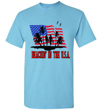 Beachin' In The U.S.A. Mens T Shirt