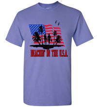 Beachin' In The U.S.A. Mens T Shirt