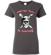 Pirates Play in Paradise Womens T- Shirt